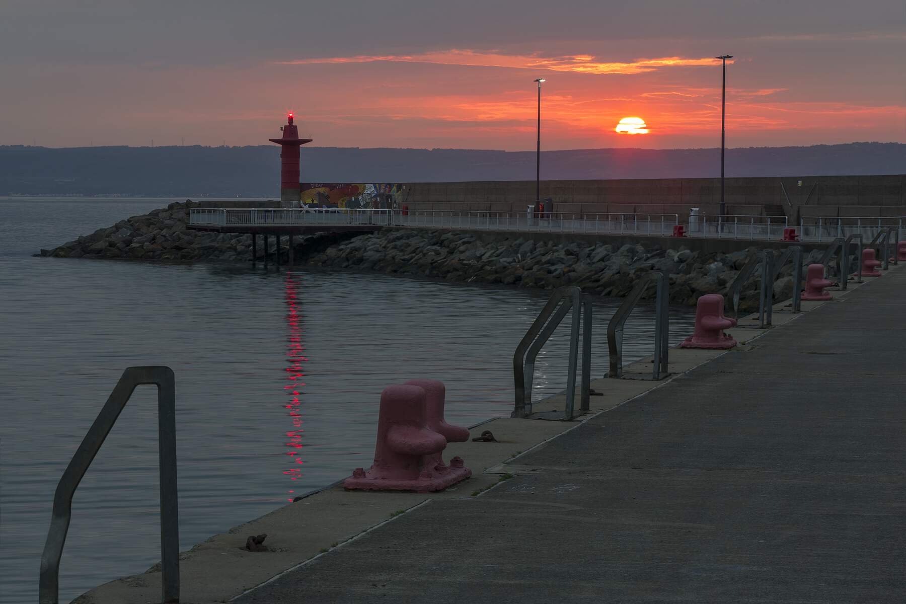 Bangor Pier sunset, Co. Down