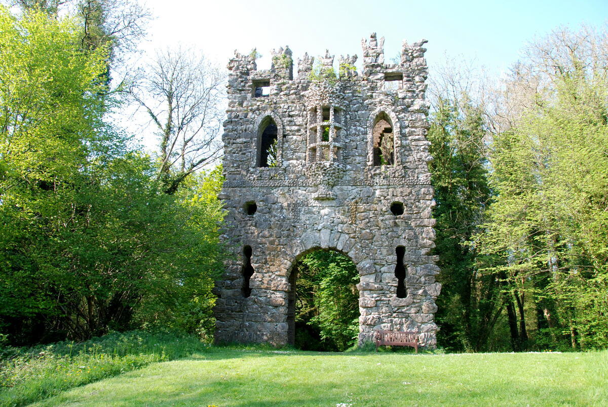 Belvedere House and Gardens, Gothic Folly, Mullingar, Co Westmeath