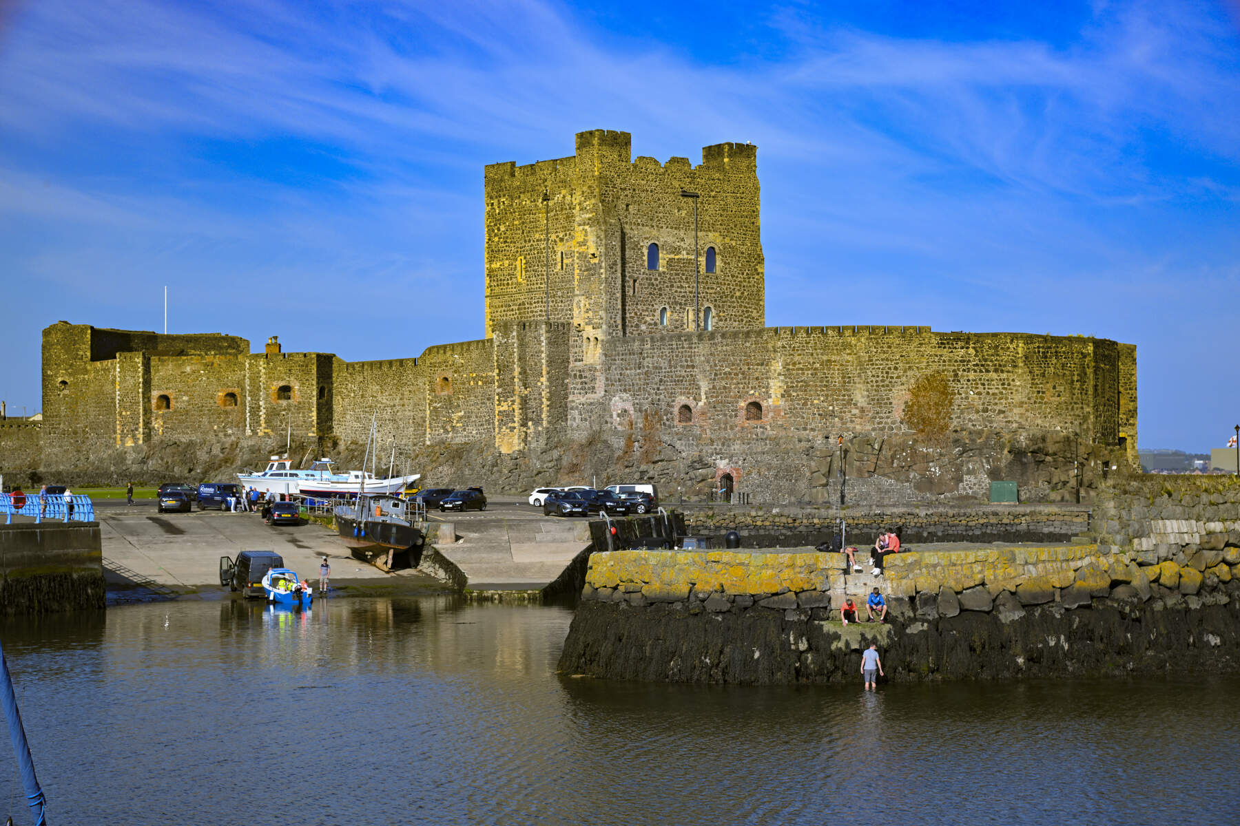 Carrickfergus Castle, Marina