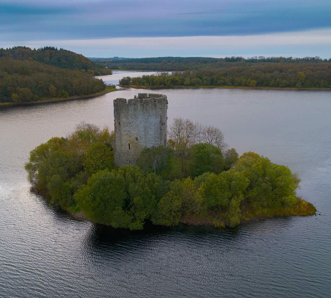 Clough Oughter Castle Ruin, Lough Oughter, Co Cavan_No TV Usage