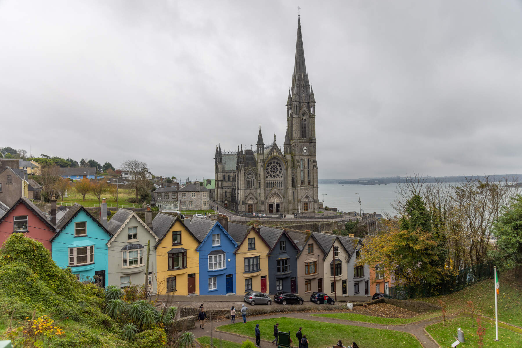 Aerial View, Cobh, Cathedral, Co Cork