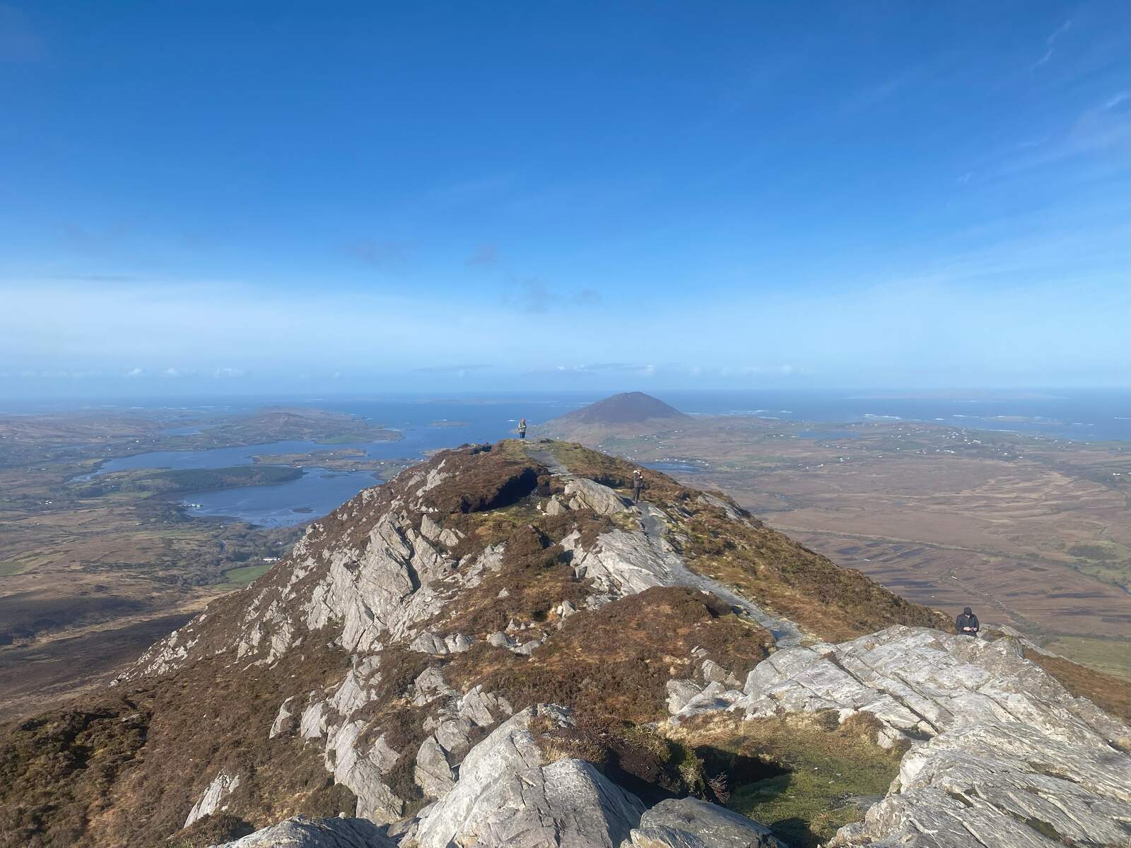 Diamond Hill, Trail, Summit, Connemara, National Park, Co Galway
