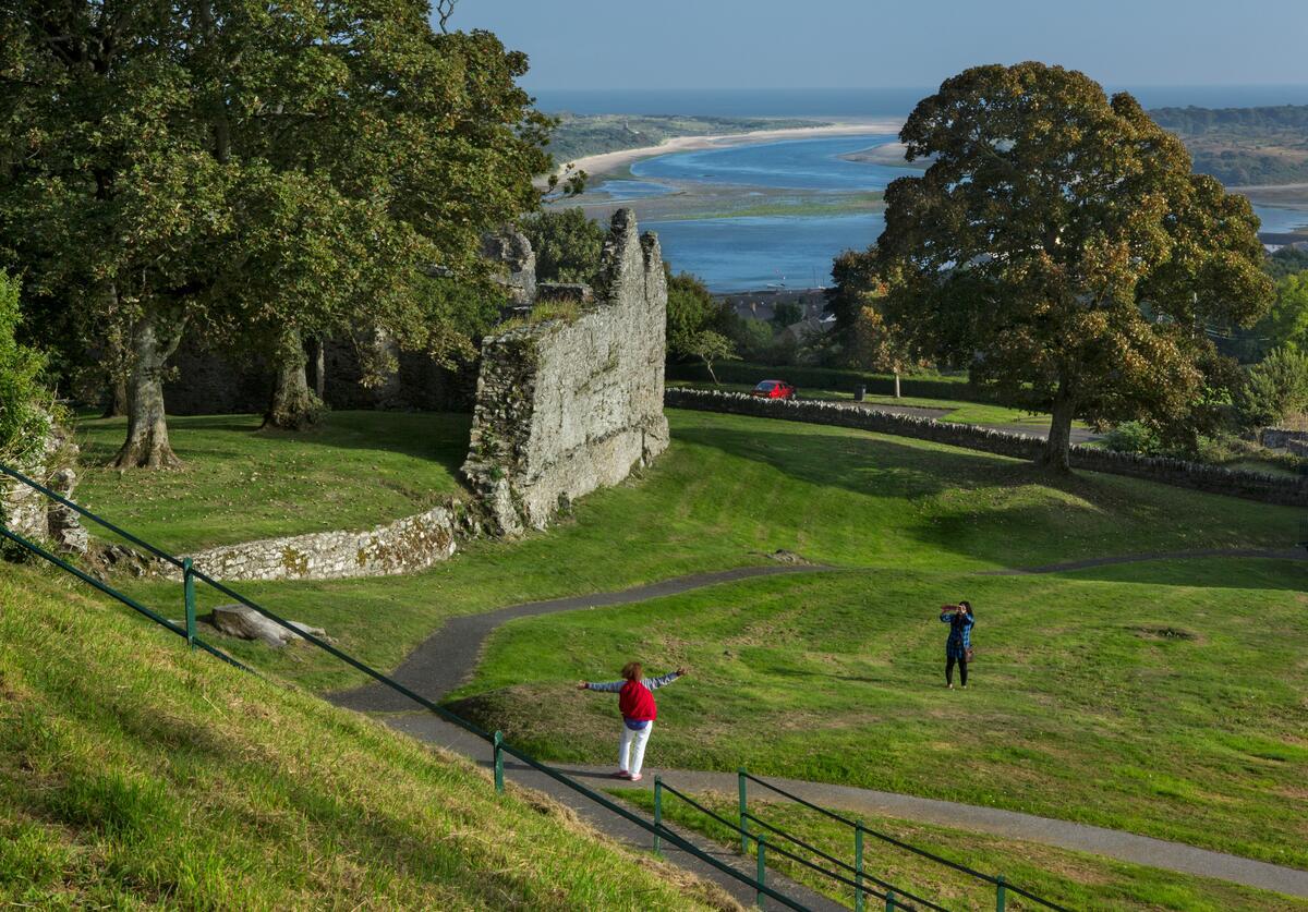 Dundrum Village, Bay and Castle