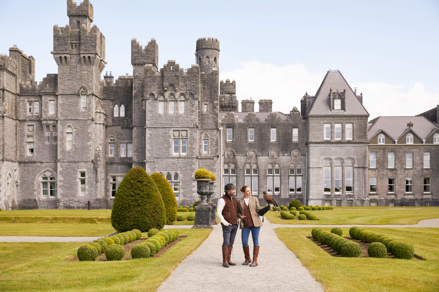 Falconry, Ashford Castle, Co Mayo