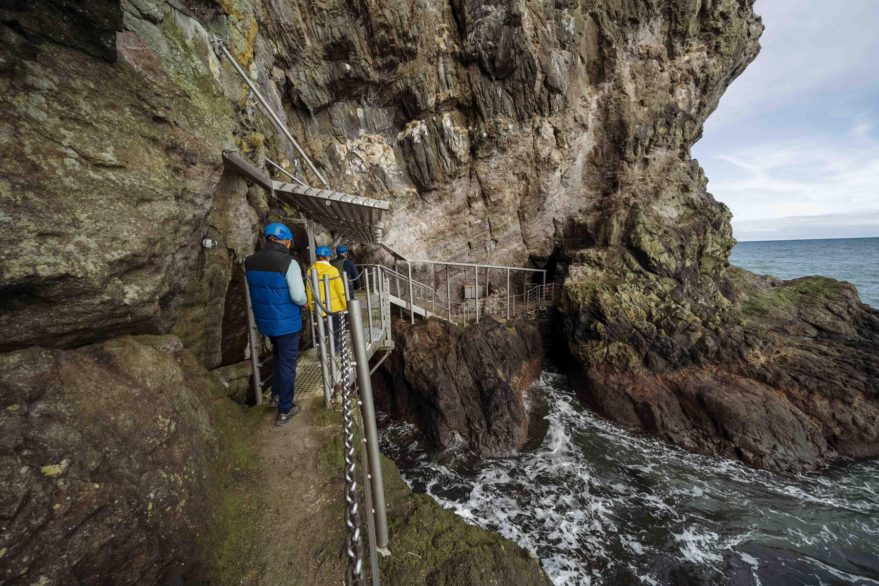 Walking the Edge, The Gobbins Cliffpath, Co. Antrim - Embrace a Giant Spirit