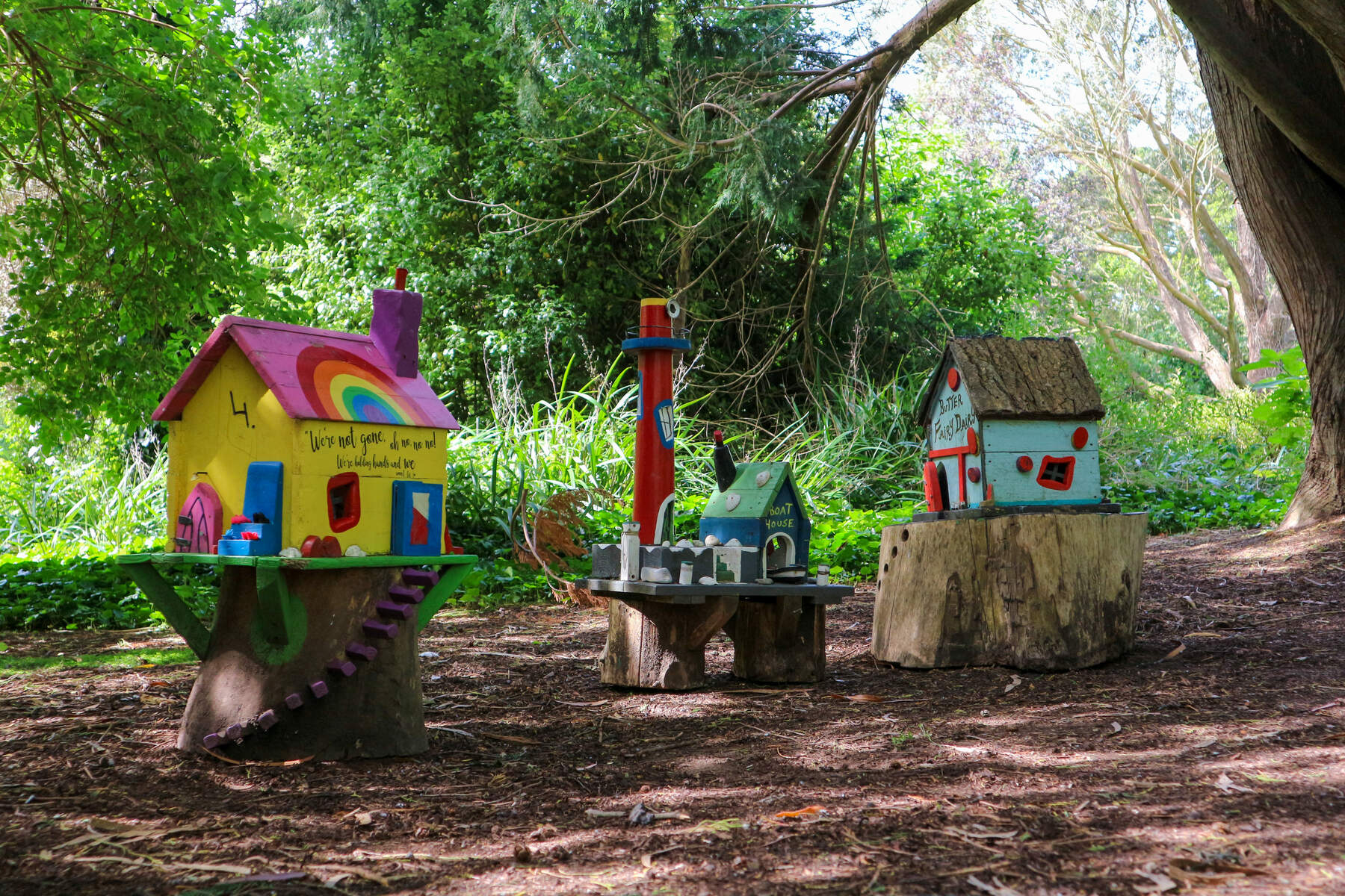 Some fairy houses in Malahide Castle Fairy Trail. Courtesy Brigita Bond