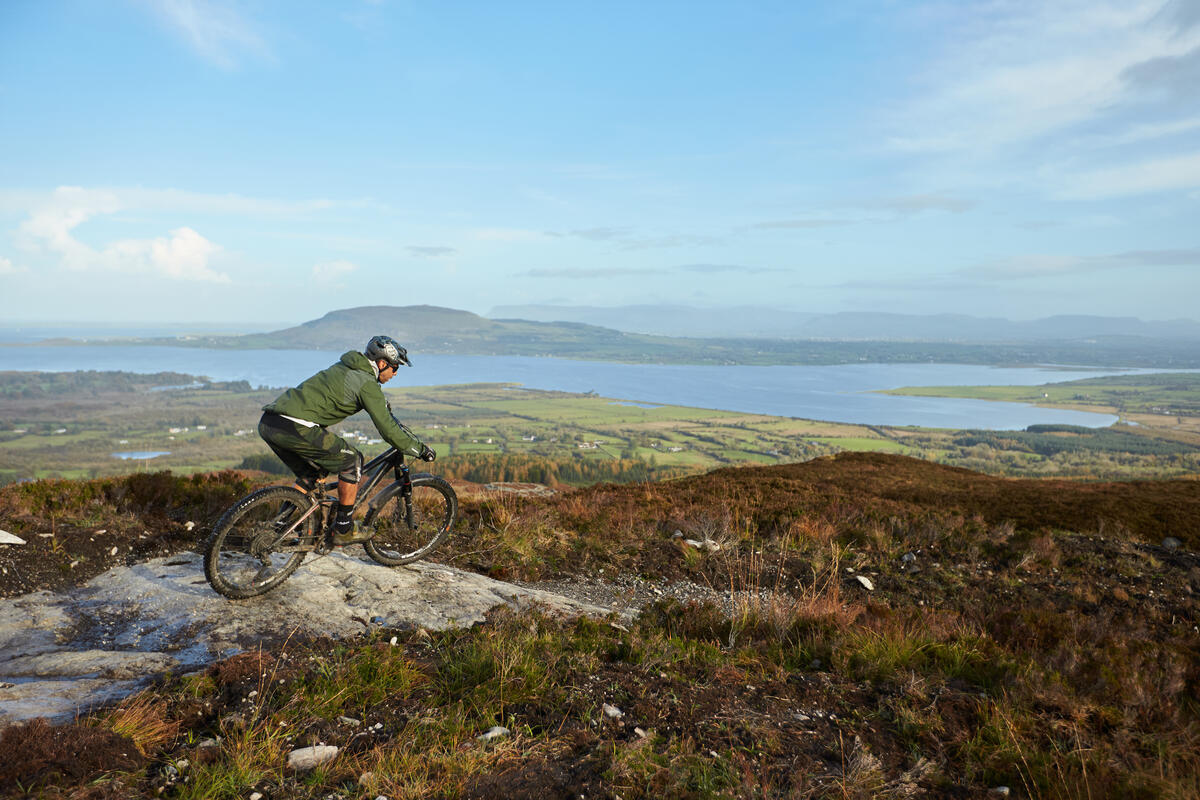 Mountain Biking, Trail, Coolaney, Ox Mountains, Co Sligo