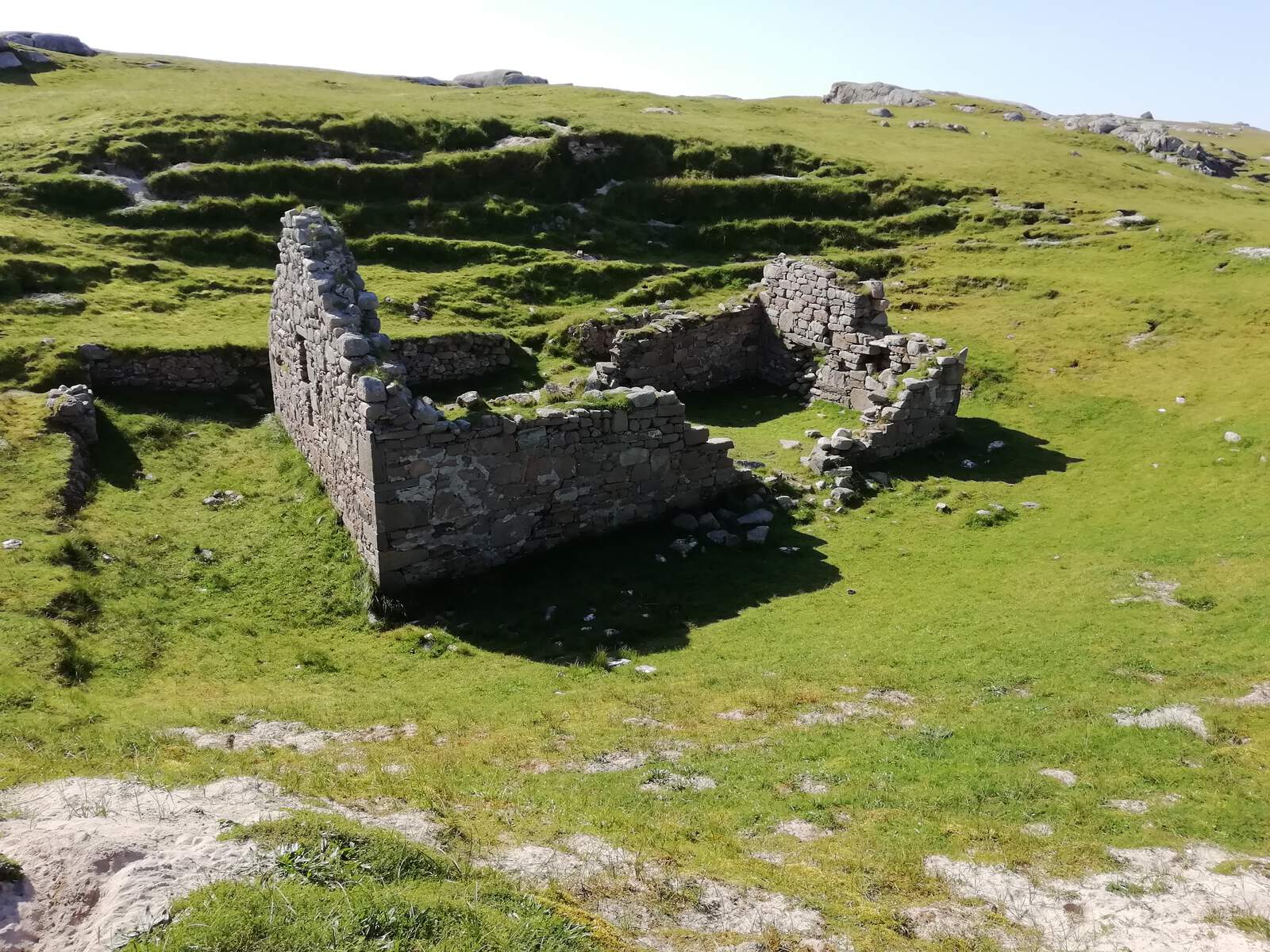 Ruins on Omey Island, Co Galway