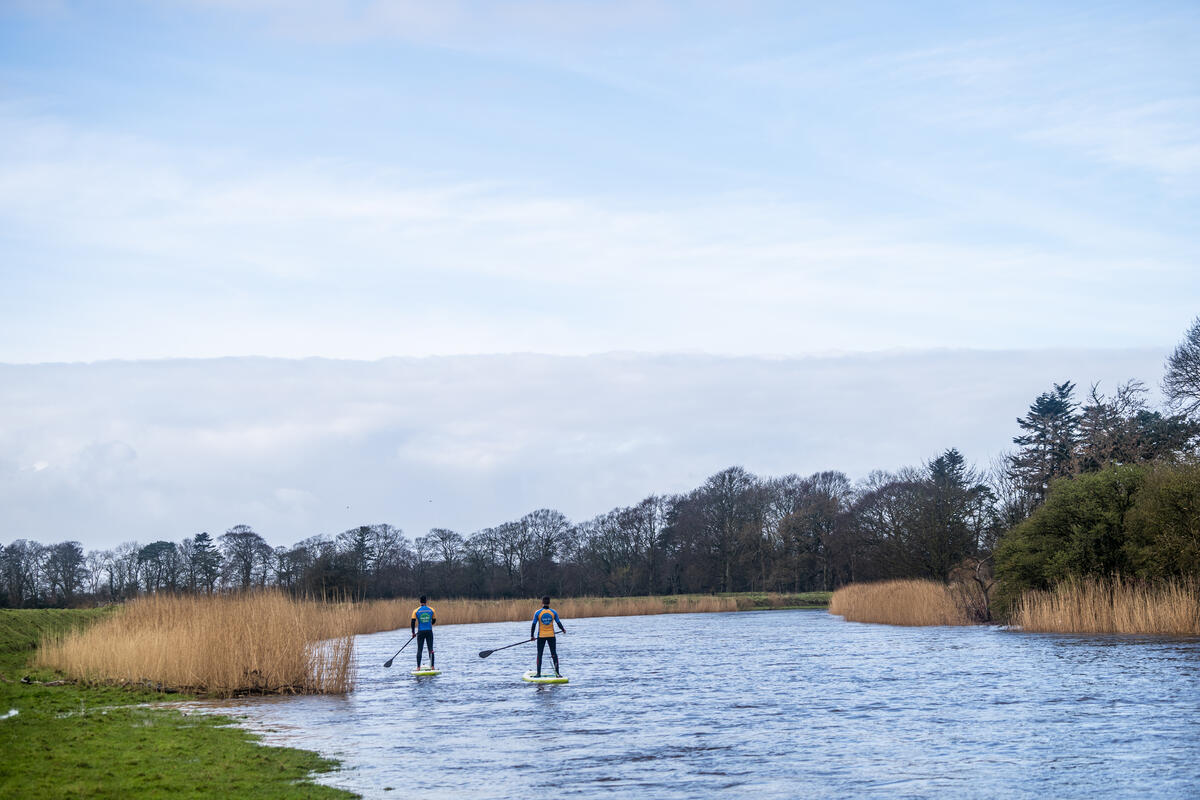 Paddleboarding, River Roe, Limavady, Co. Londonderry