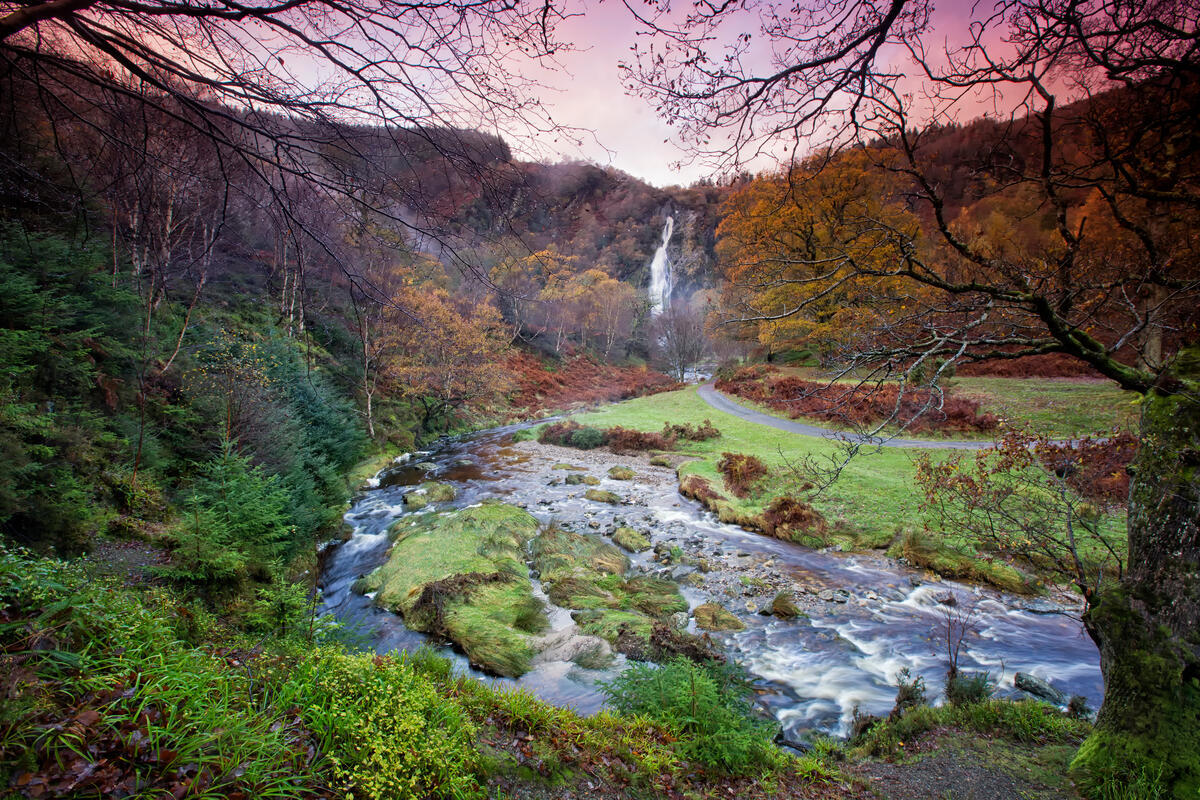 Powerscourt Waterfall, Co Wicklow