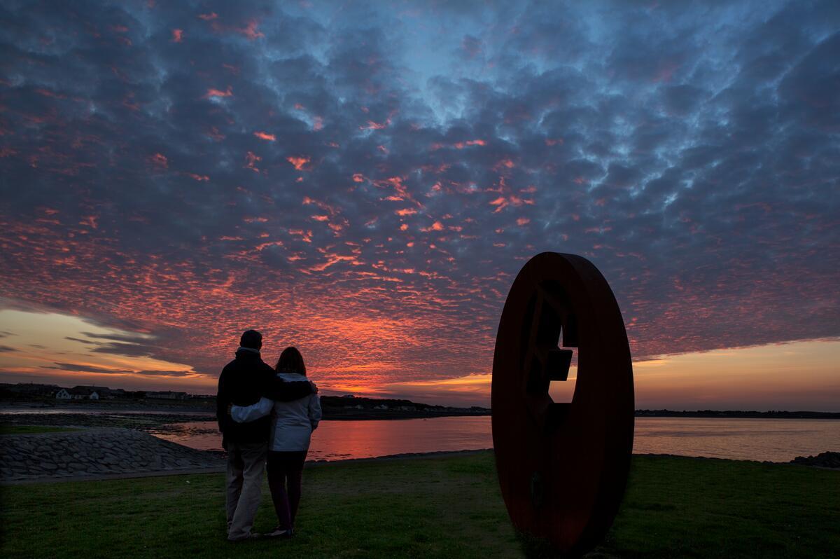 Sunset at Birr Point, Ballyhalbert