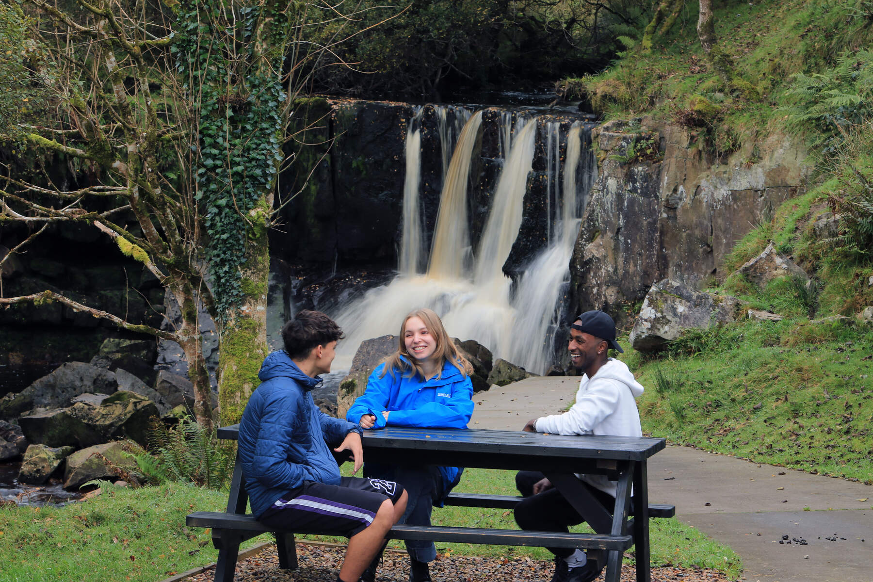 Tullydermot Falls, Cuilcagh Lakelands Geopark, Co Cavan